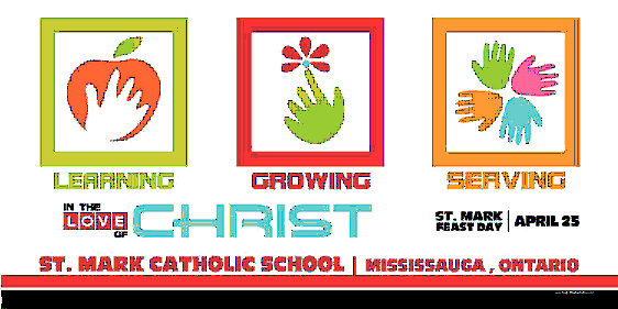 St. Mark Catholic Elementary School Graphic